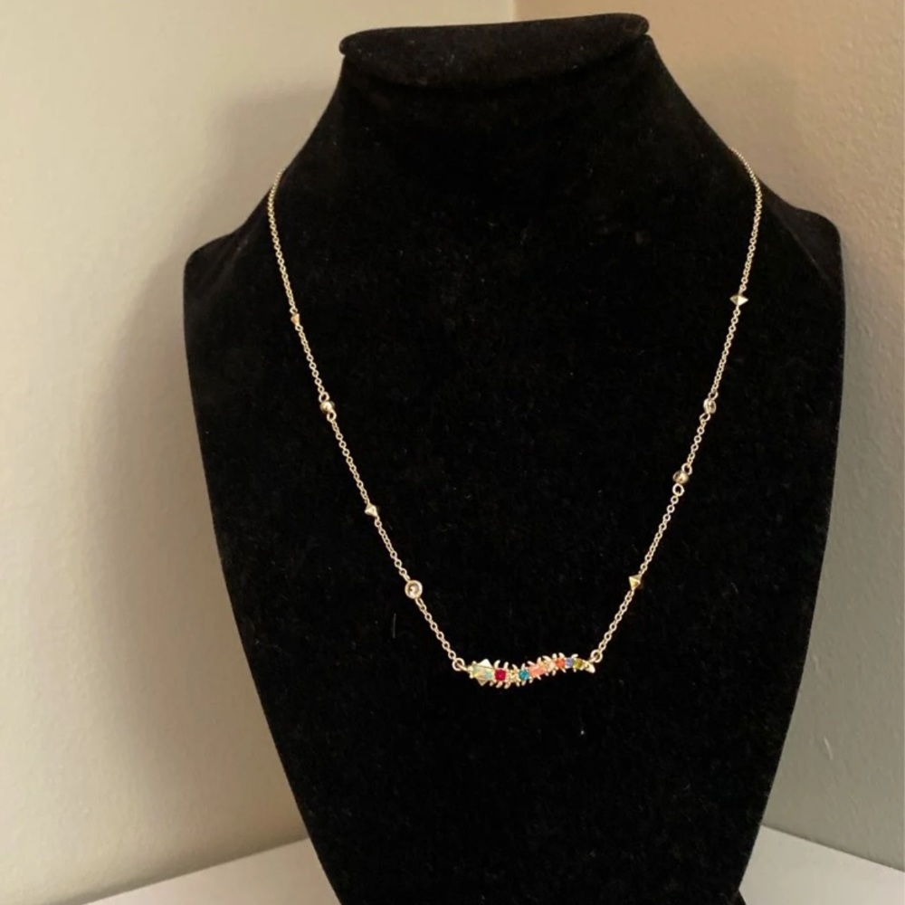 Kendra Scott Multi-Colored Gemstone Necklace